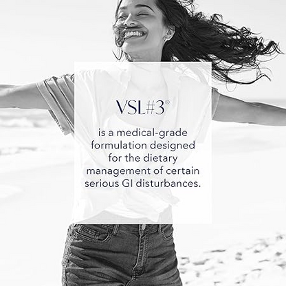 VSL #3® Probiotics for Digestive Health, IBS & UC Symptoms - 112.5B CFUs, High-Potency